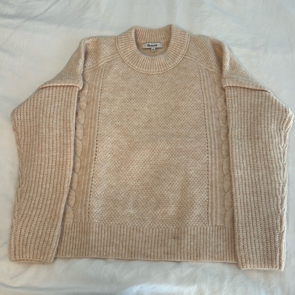 Madewell alpaca blend knit sweater xs NWOT - Picture 3 of 14